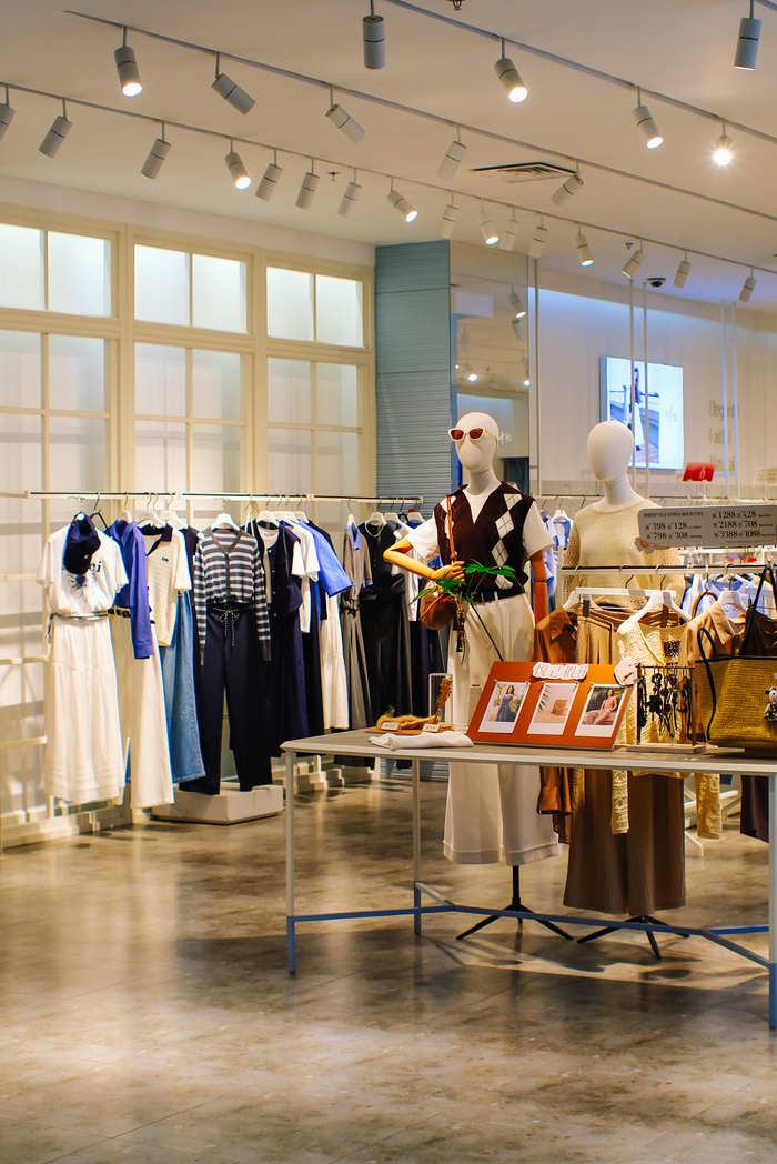 Crafting Captivating Headlines: Your awesome post title goes here Contemporary fashion store showcasing trendy clothing and accessories on mannequins.